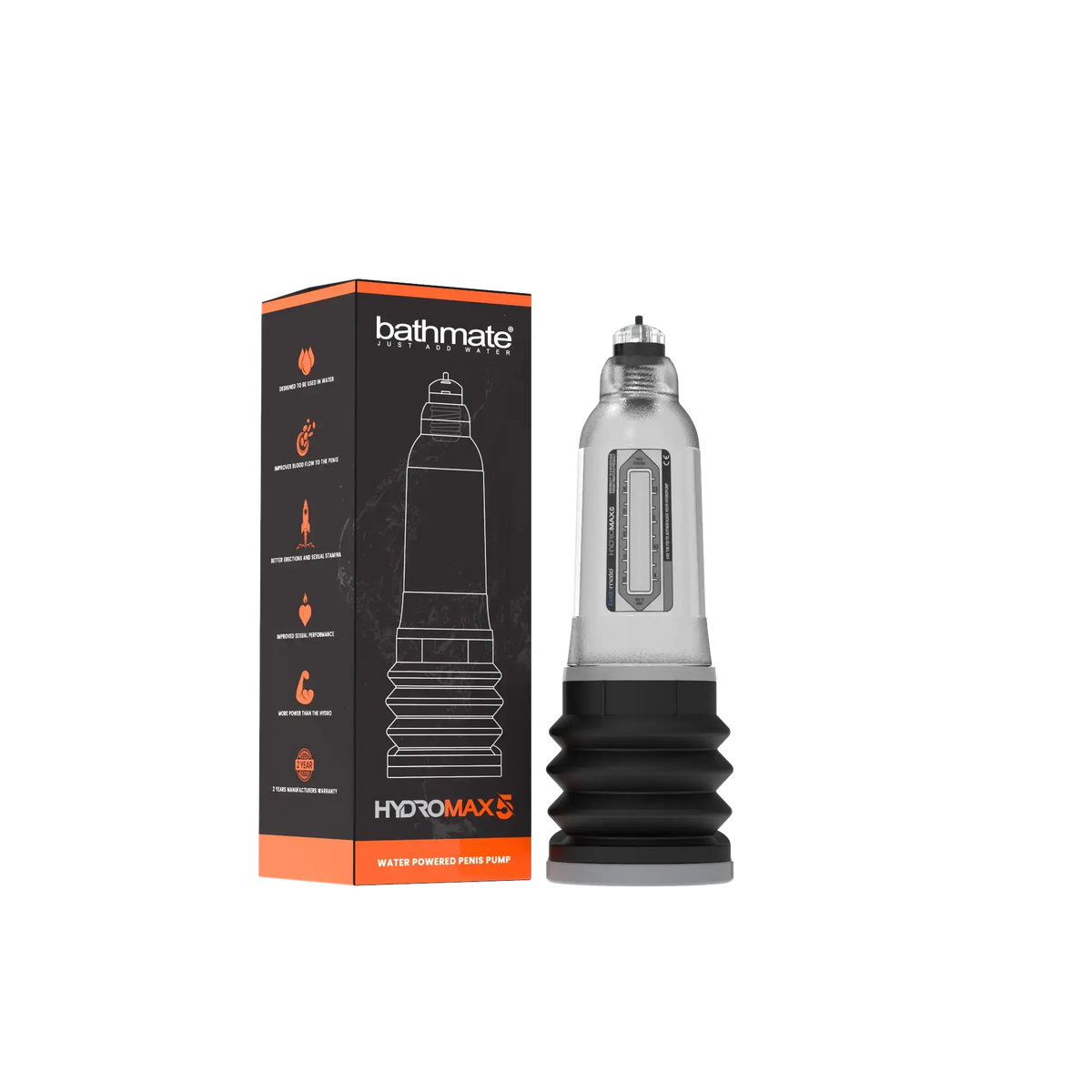 Hydromax5 Clear - Bathmate USA Official Retailer